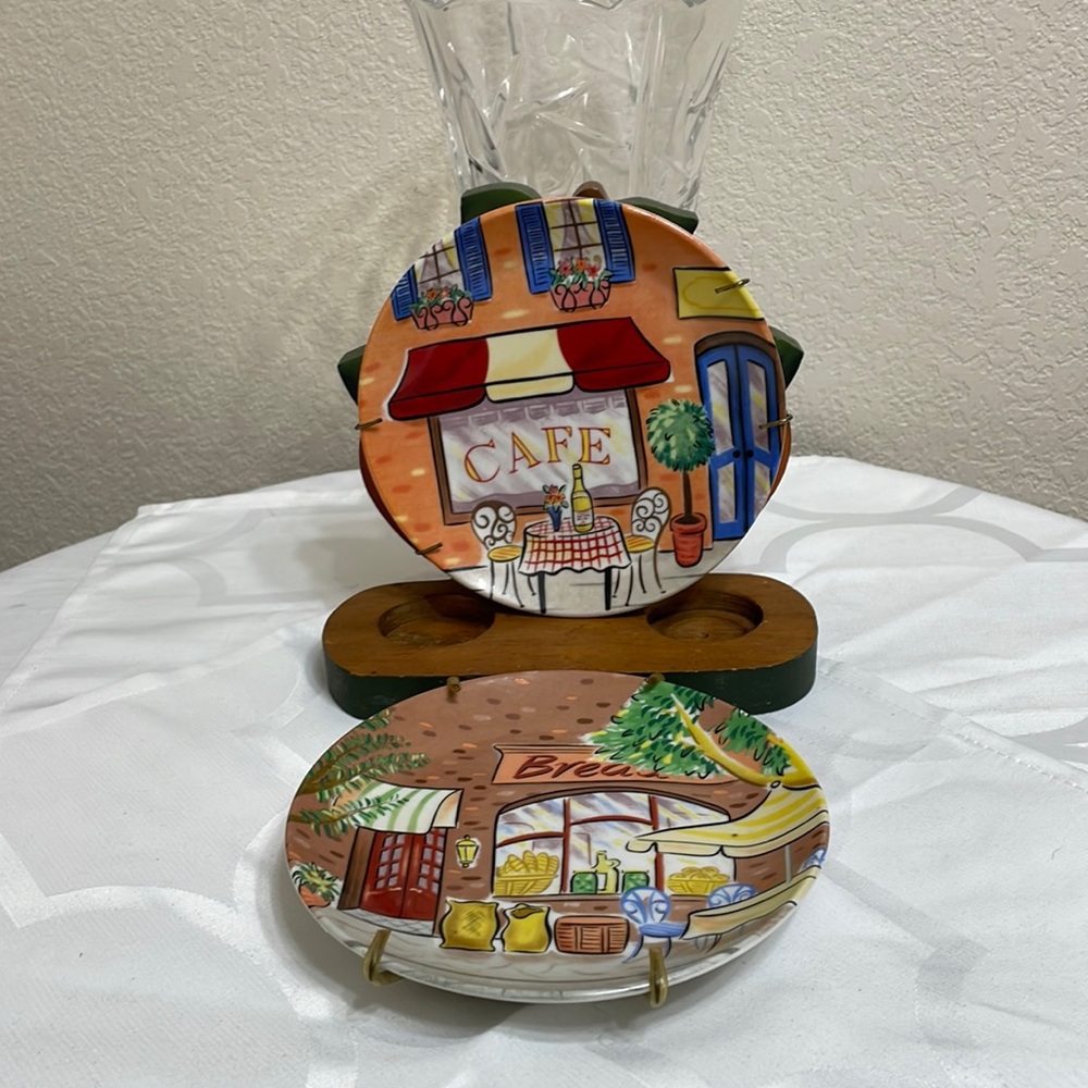 Vintage plates
